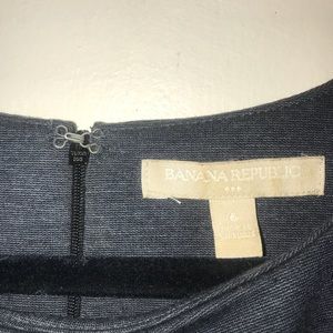 Banana republic dress, grey, size 6